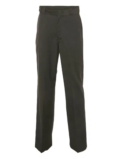 Pre-owned Prada Wool Formal Trousers In Gray