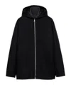Prada Jacke Aus Wolle In Black