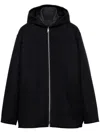 Prada Jacke Aus Wolle In Black