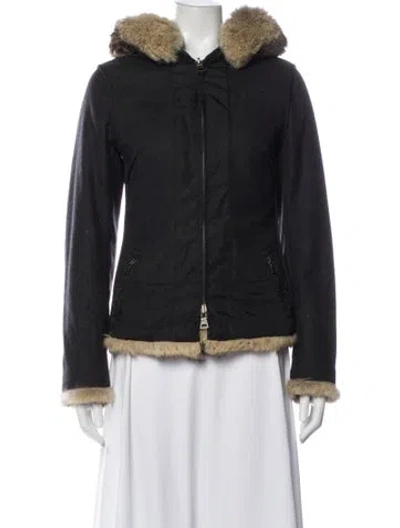 Pre-owned Prada Wool Jacket In Gray