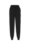 Prada Wool Joggers In Black