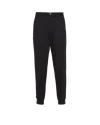 Prada Wool Joggers In Black