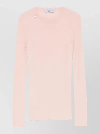 PRADA FINE-KNIT WOOL TOP