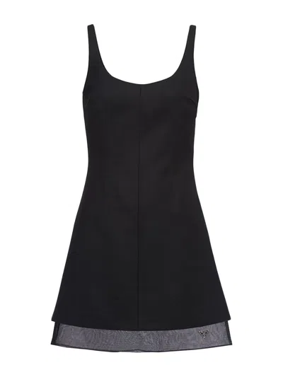 Prada Wool Mini Dress