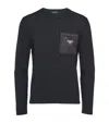 Prada Sweater Men In Black
