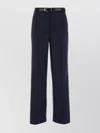 Prada Women's Embroidered Wool Pant