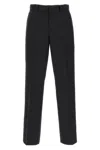 Prada Men Wool Pants In Black