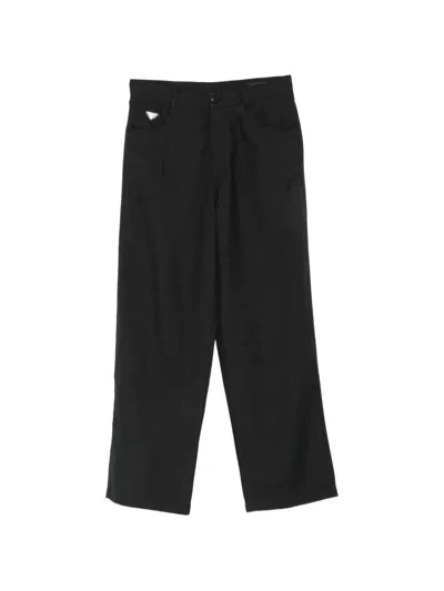 Prada Wool Pants In Black