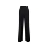 Prada Mohair And Wool Pants In Black