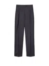 Prada Light Mohair Pants In Gray
