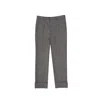 Prada Wool Pants Men In Gray