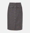 PRADA WOOL PENCIL SKIRT