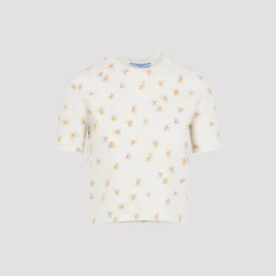 Prada Wool Pullover Sweater For Women In White