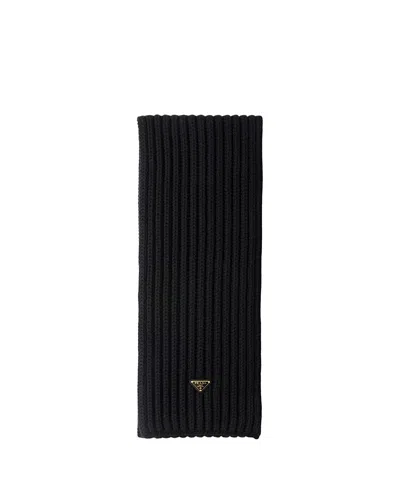Prada Wool Scarf In Red