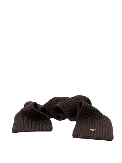 Prada Wool Scarf In Brown