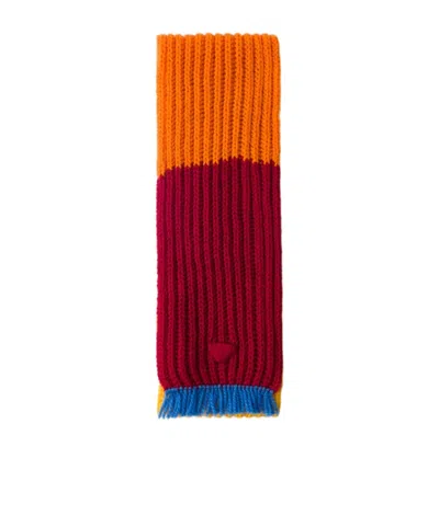 Prada Wool Scarf In Colorful