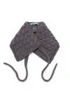 Prada Wool Scarf In Gray