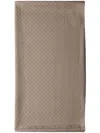 Prada Wool-silk Scarf In Grey
