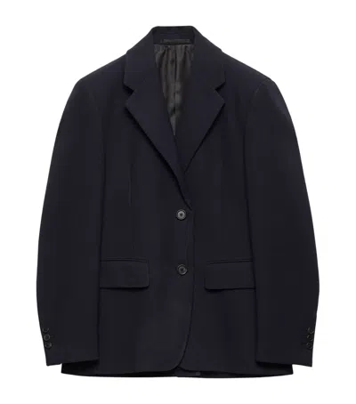 PRADA WOOL SINGLE-BREASTED BLAZER