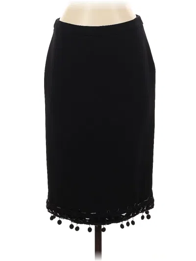 Pre-owned Prada Wool Skirt In Black