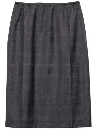 PRADA WOOL SKIRT