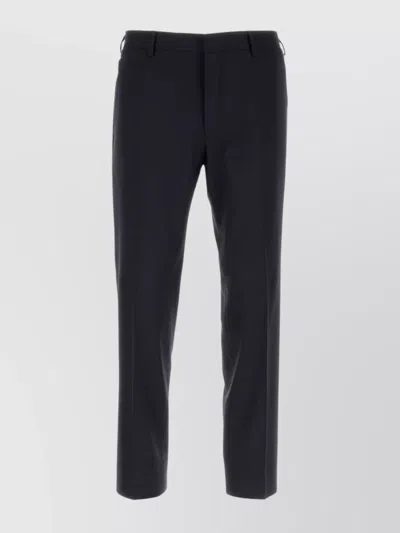 PRADA WOOL STRETCH PANT CROPPED LENGTH