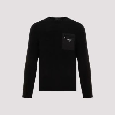 Prada Knitwear In Black