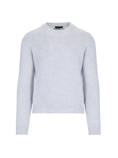 PRADA PRADA WOOL SWEATER – LIGHT BLUE