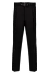 Prada Black Wool Tailored Trousers