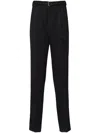 Prada Wool Tailored Pants In F0002 Black