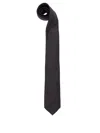 Prada Wool Tie In Gray