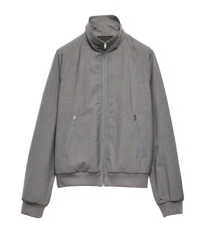 Prada Wool Triangle Jacket
