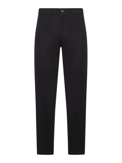 Prada Wool Trousers In Black