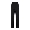 Prada Wool Trousers In Black