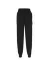 Prada Black Wool Joggers In Black