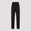 Prada Tailored Wool Pants In Black