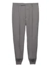 Prada Pantalone In Gray