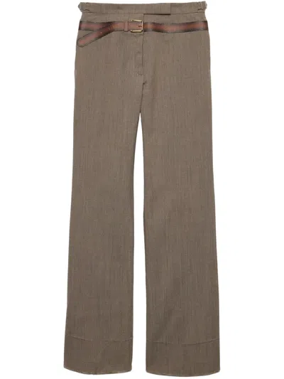 PRADA WOOL TROUSERS
