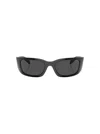 Prada Shield Sunglasses In Grey