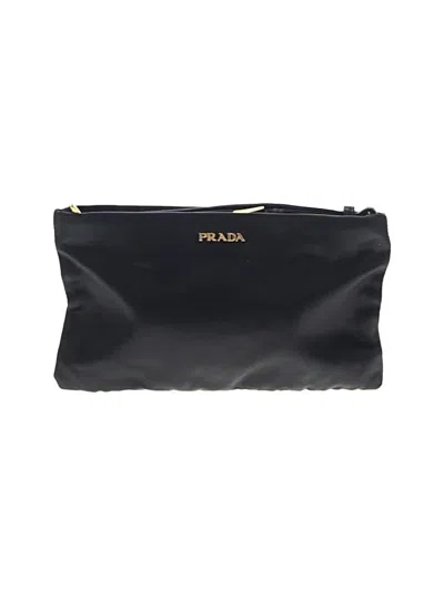 Pre-owned Prada Wristlet In Black