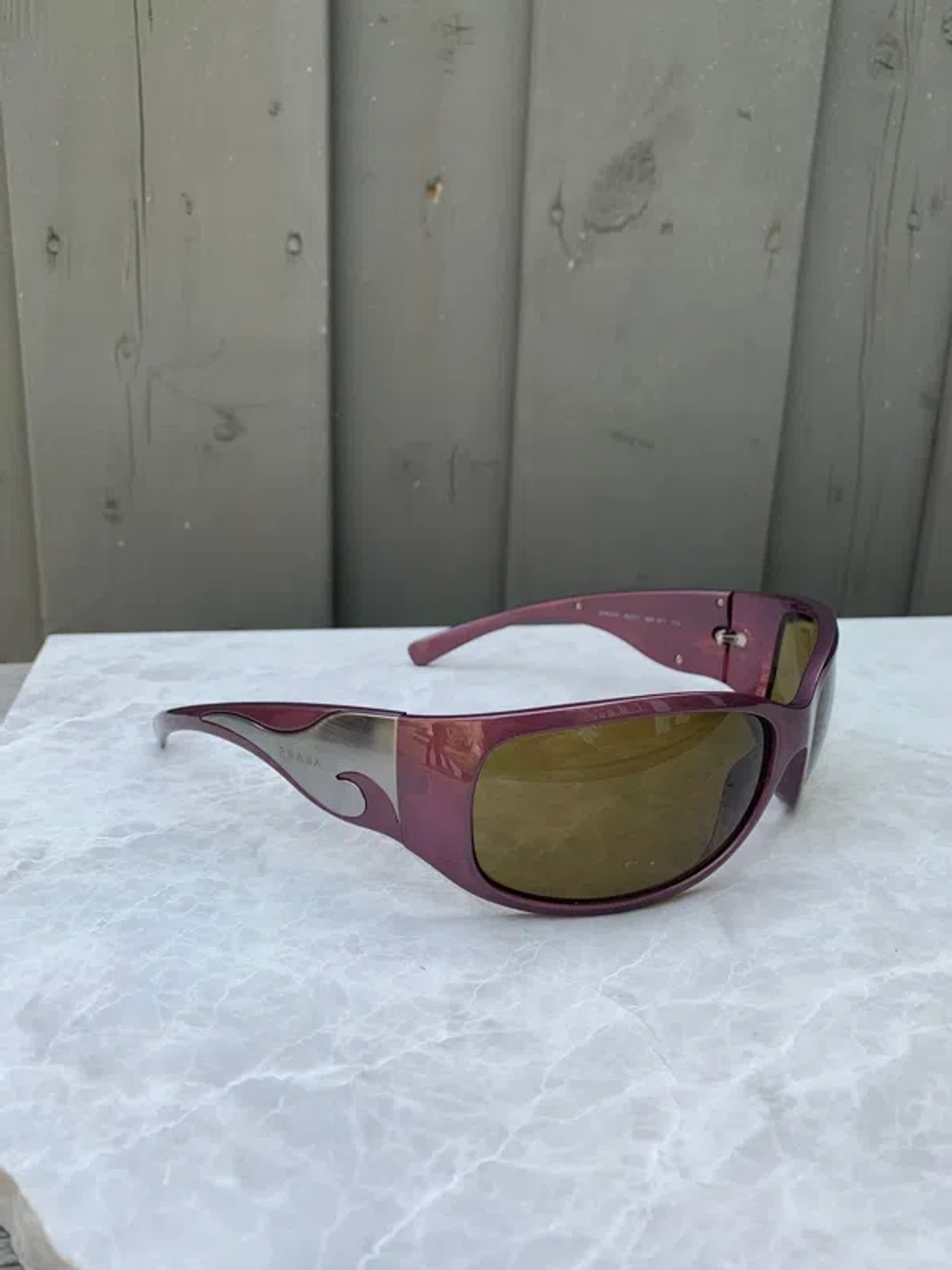 90s PRADA archive sunglasses purple 00s 【公式通販】
