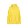 Prada Yellow Raincoat In Lightweight Re-nylon