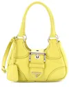 Prada Yellow Sheep Leather Re-edition 2002 Moon Handle Bag (authentic Pre-  Loved) In Yellow