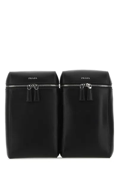 Prada Zaino Backpack In Black