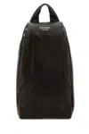 Prada Zaino In Nappa Testa Di Moro  Uomo In Brown