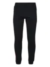 Prada Zip-pocket Sweatpants In Black