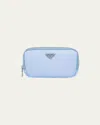 Prada Zip Recycled Nylon Wallet