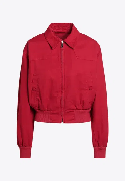 PRADA ZIP-UP BOMBER JACKET