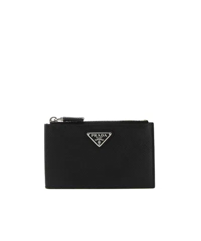 PRADA PRADA ZIP-UP CARDHOLDER
