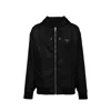 Prada Enamel Triangle-logo Reversible Jacket